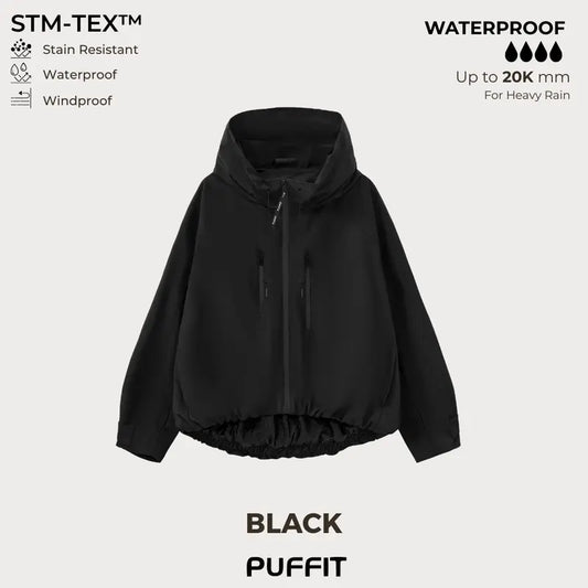 Oversized Short Rain Jacket