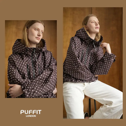 Oversized Short Rain Jacket