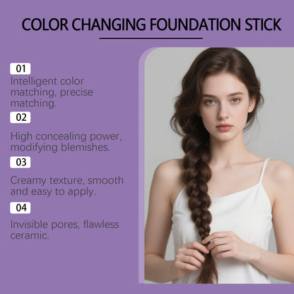2-in-1 Foundation Stick & Blending Brush