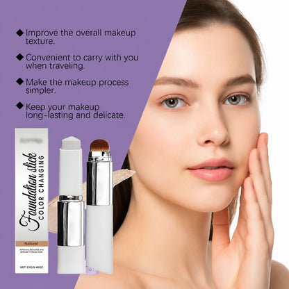 2-in-1 Foundation Stick & Blending Brush