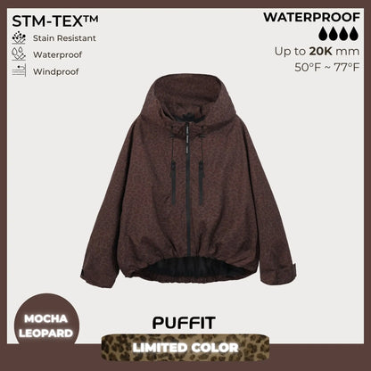 Oversized Short Rain Jacket