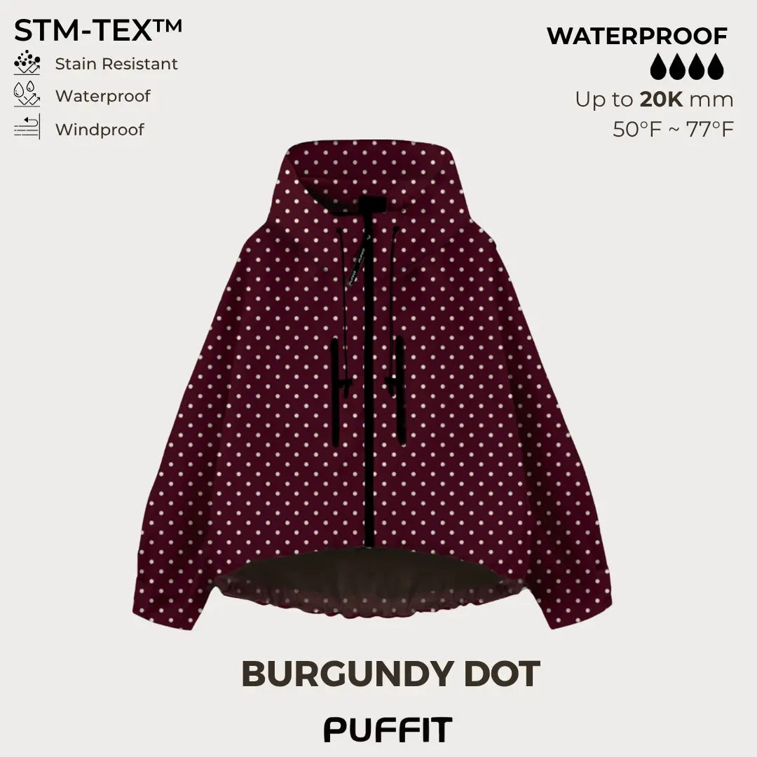 Oversized Short Rain Jacket