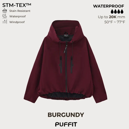 Oversized Short Rain Jacket