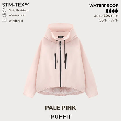 Oversized Short Rain Jacket